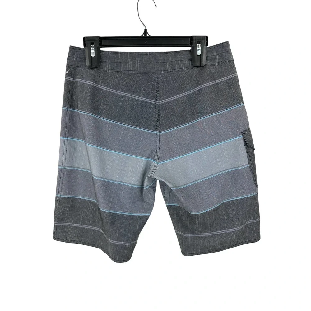 Billabong All Day Heather Pro Swim‎ Trunks All Day Heat, Size 29, Gray and Blue